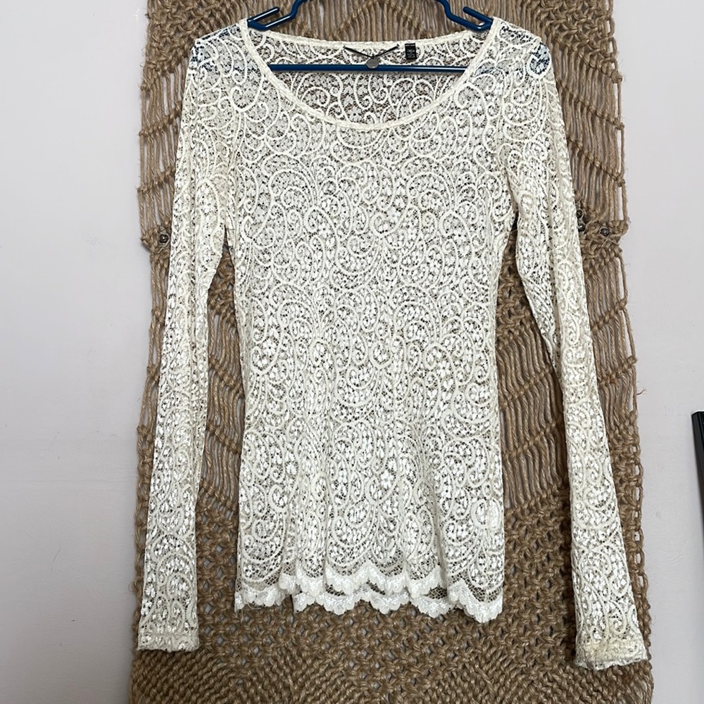 BKE lace long sleeve
